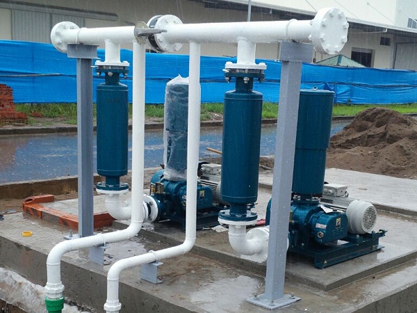 MÁY THỔI KHÍ  TRONG HỆ THỐNG XỬ LÝ NƯỚC THẢI